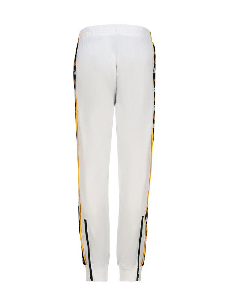 Kids 222 Banda Track Pants - WHITE/BLACK/YELLOW