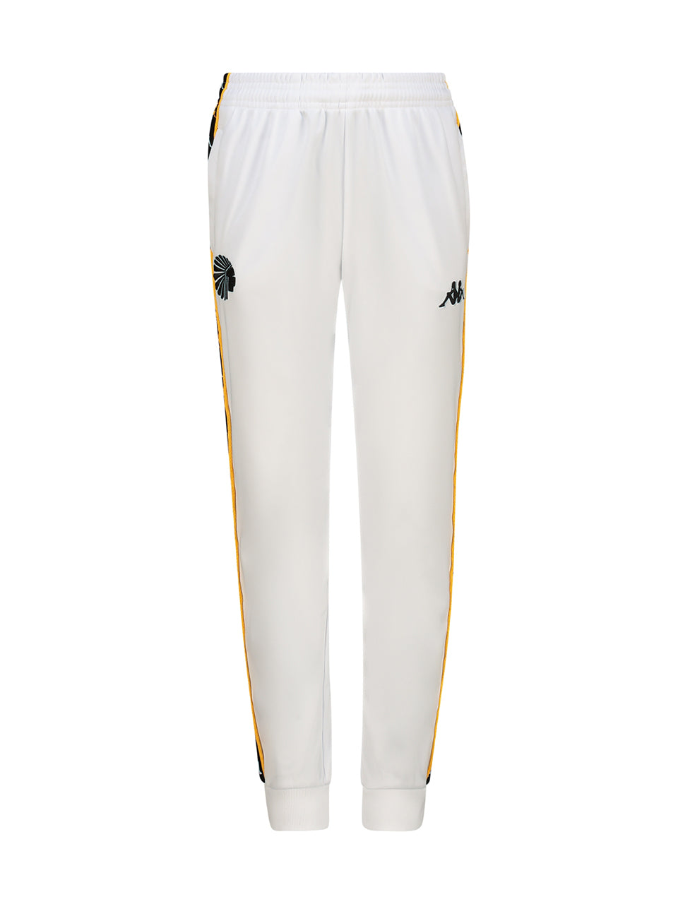 Kids 222 Banda Track Pants - WHITE/BLACK/YELLOW