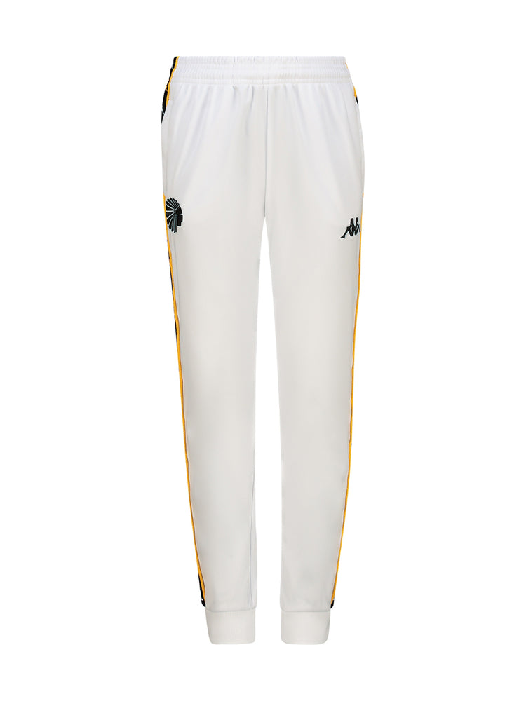 Kids 222 Banda Track Pants - WHITE/BLACK/YELLOW