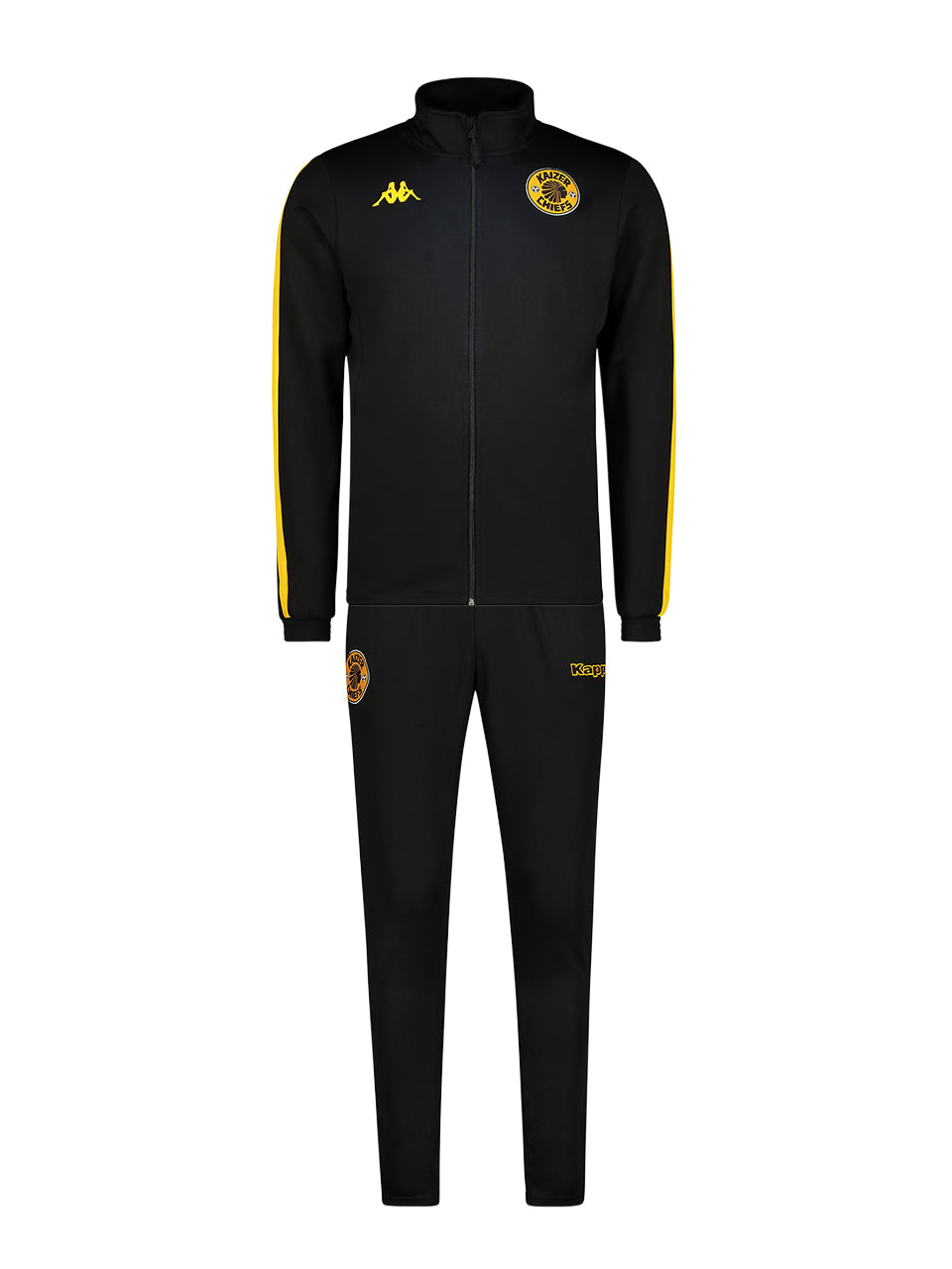 Supporters Tracksuit - BLACK/YELLOW SAFFRON
