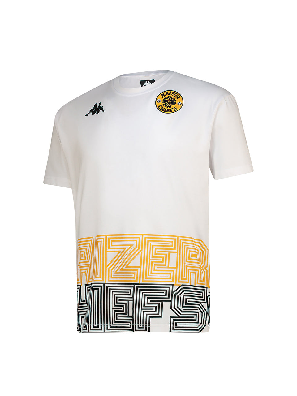 Kids Supporters Graphic Cotton Tee - White
