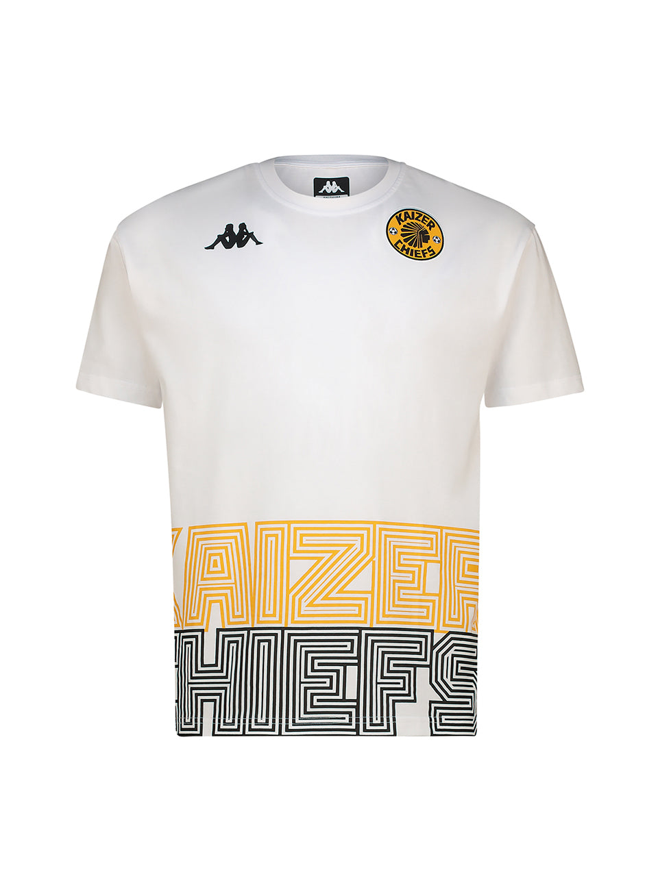 Kids Supporters Graphic Cotton Tee - White