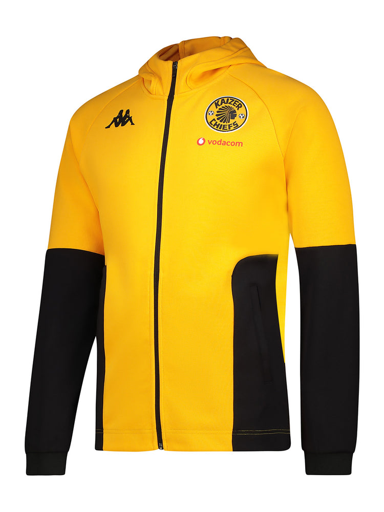 Leisure Hoodie 2025/26 - YELLOW SAFFRON/BLACK