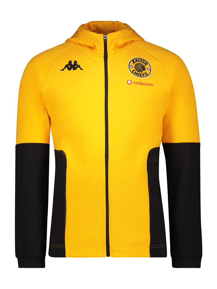 Leisure Hoodie 2025/26 - YELLOW SAFFRON/BLACK