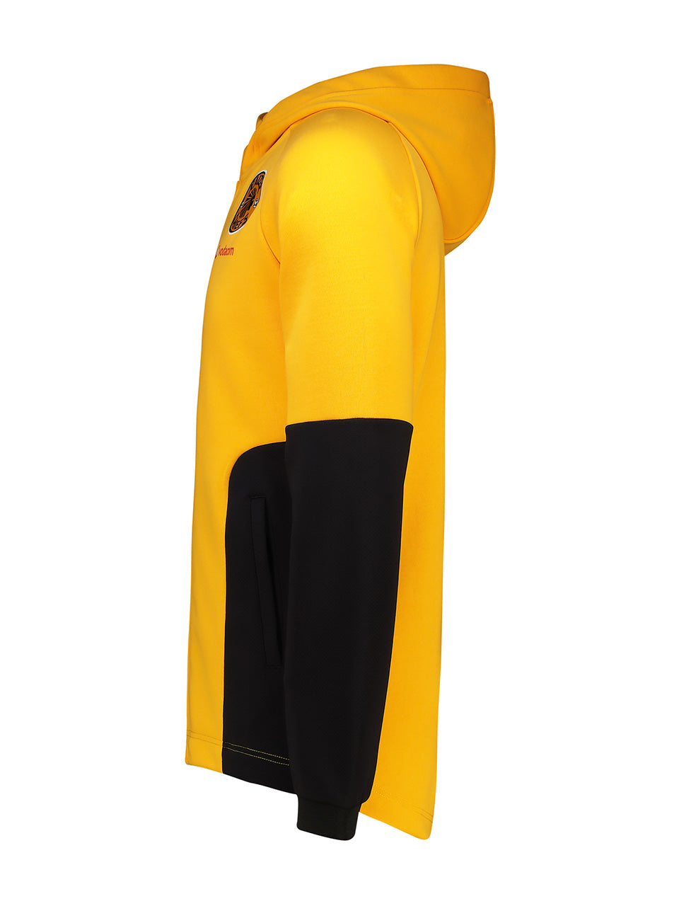 Leisure Hoodie 2025/26 - YELLOW SAFFRON/BLACK