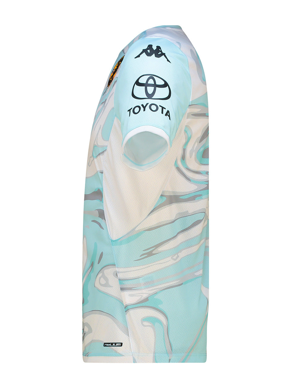 Warm Up Top - Azure Retreat/White
