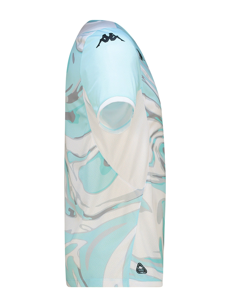 Warm Up Top - Azure Retreat/White
