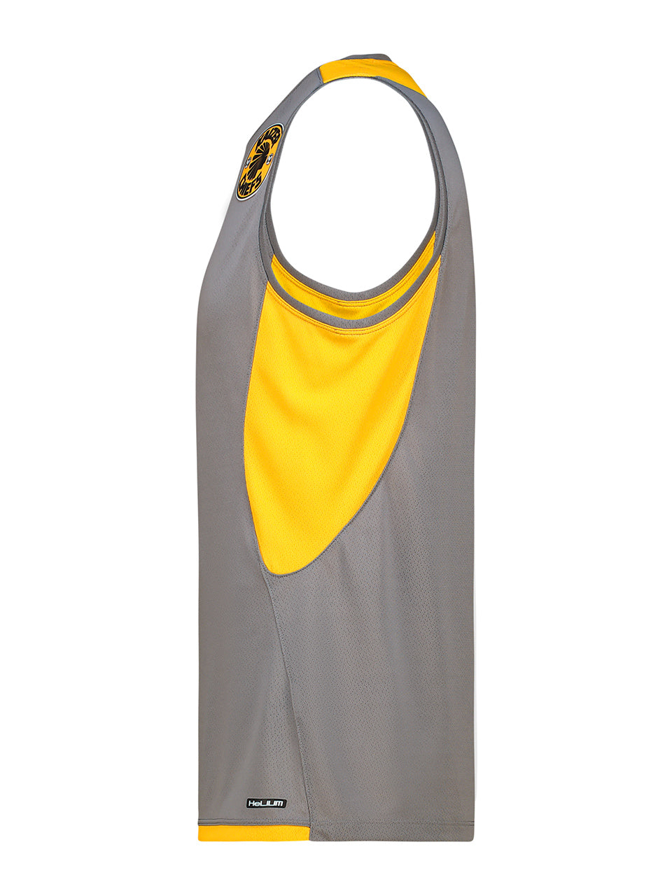 Warm Up Vest - GREY/YELLOW