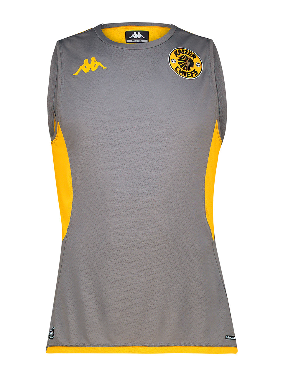Warm Up Vest - GREY/YELLOW