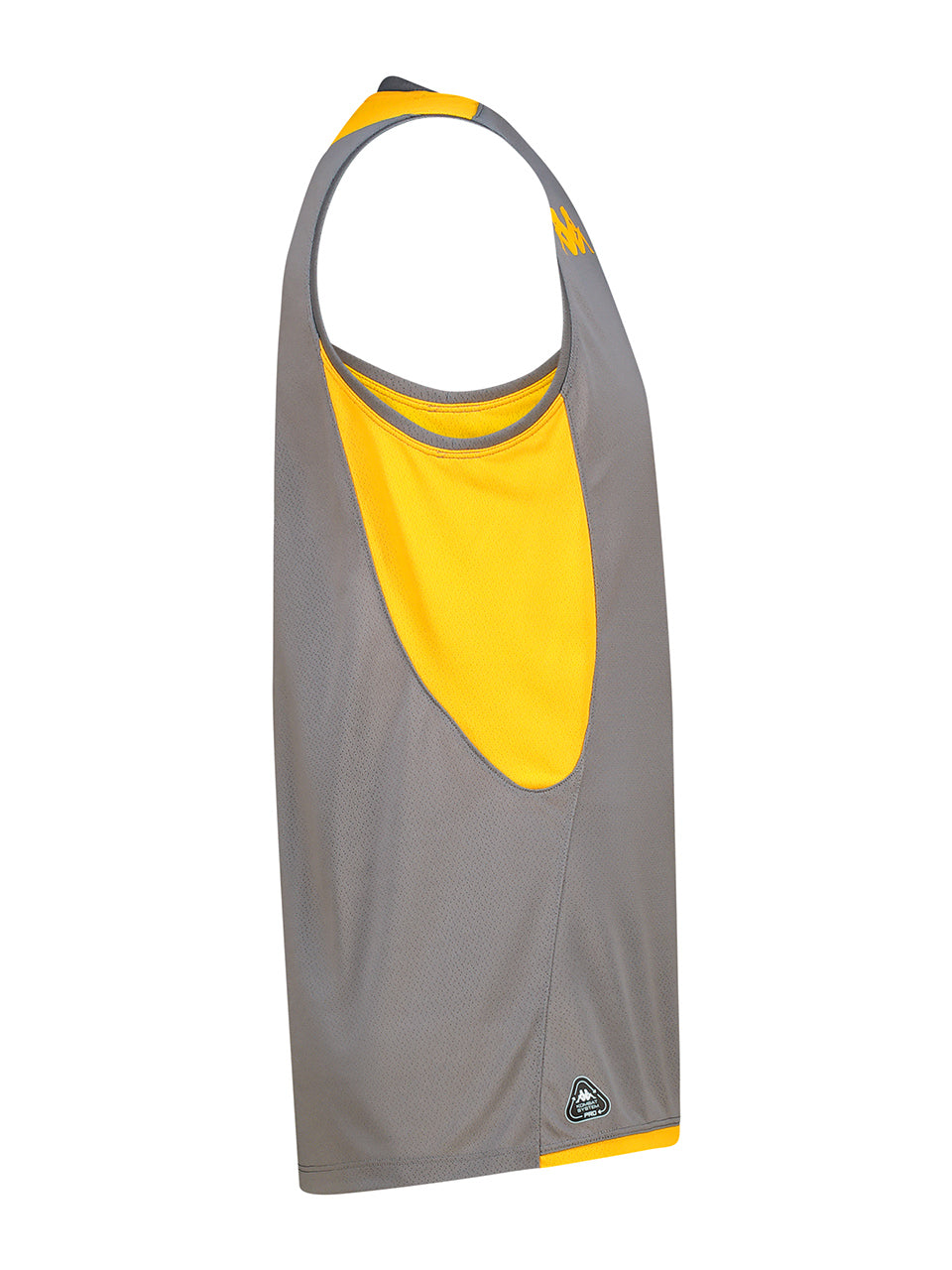 Warm Up Vest - GREY/YELLOW