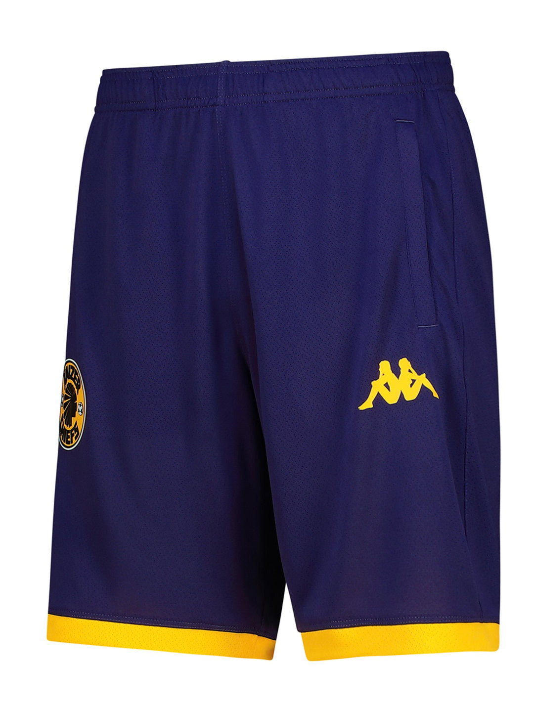 Training Short With Zip 2025/26 - BLUE ASTRAL/YELLOW