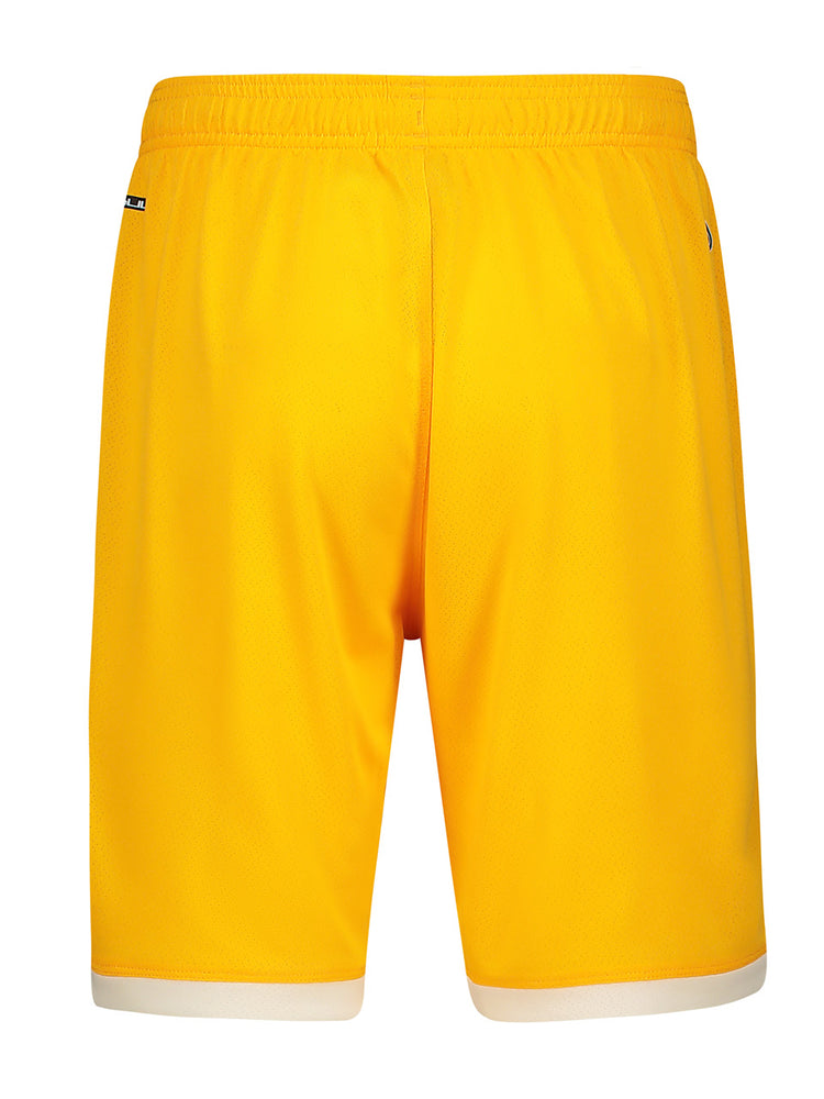 Training Short With Zip 2025/26 - YELLOW SAFFRON/WHITE