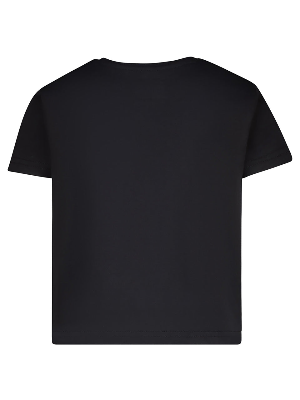 Kids Supporters Graphic Cotton Tee - Black