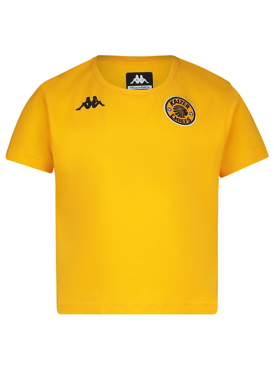 Kids Classic Cotton Tee - YELLOW SAFFRON