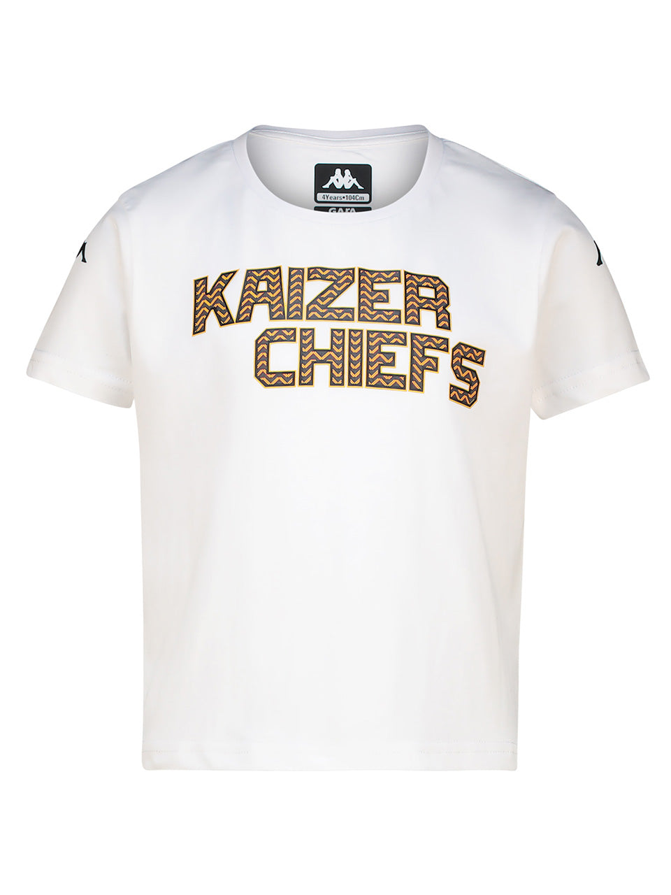 Kids Supporters Leisure Cotton Tee - White