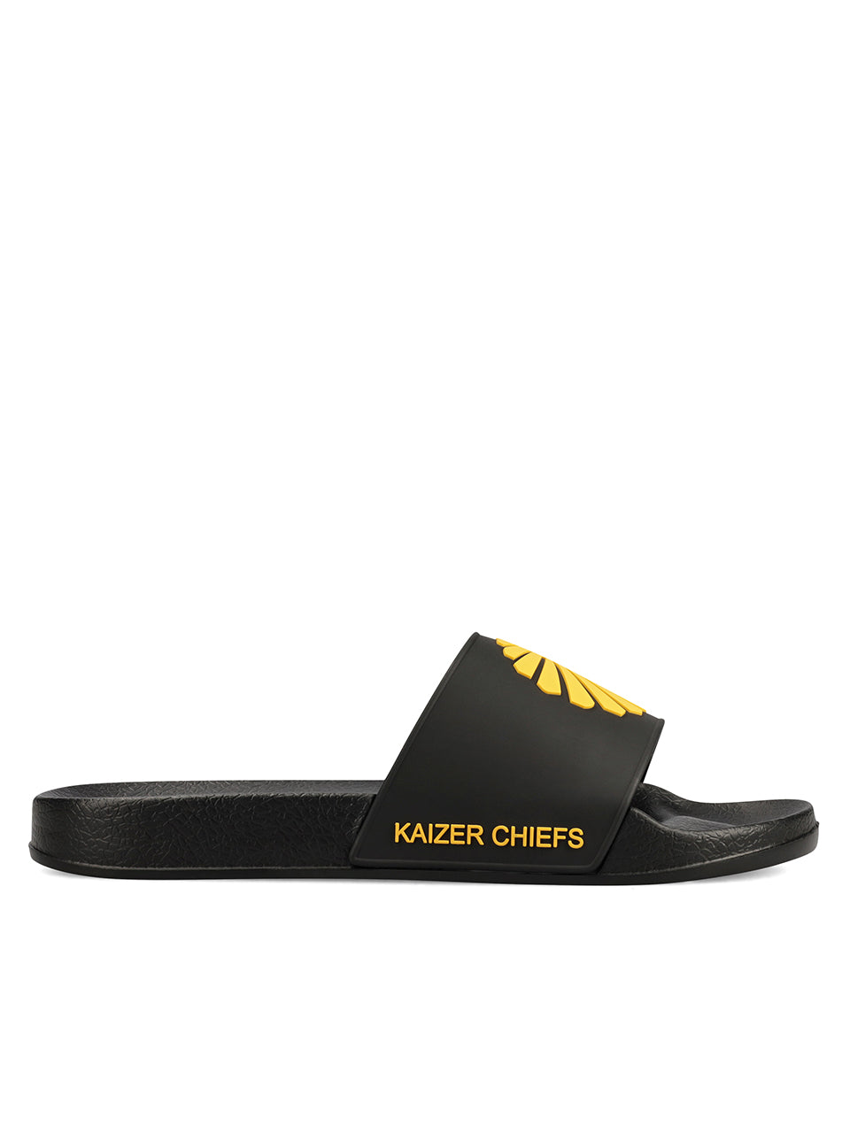 KC SLIDE - BLACK/YELLOW SAFFRON