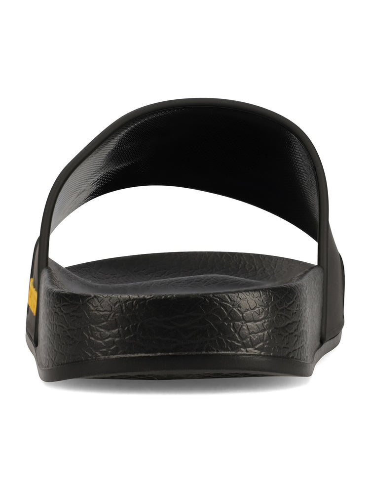 KC SLIDE - BLACK/YELLOW SAFFRON