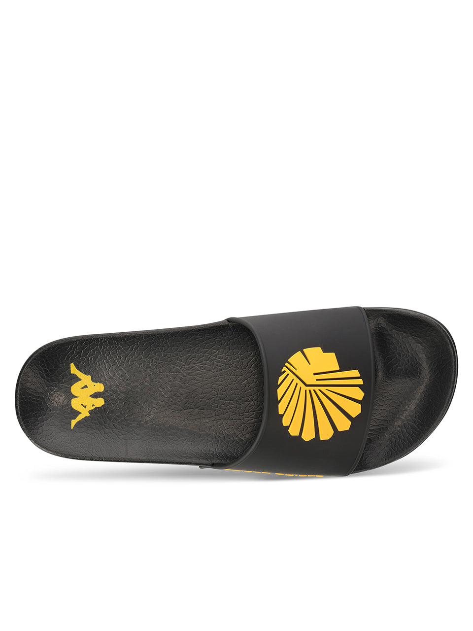 KC SLIDE - BLACK/YELLOW SAFFRON