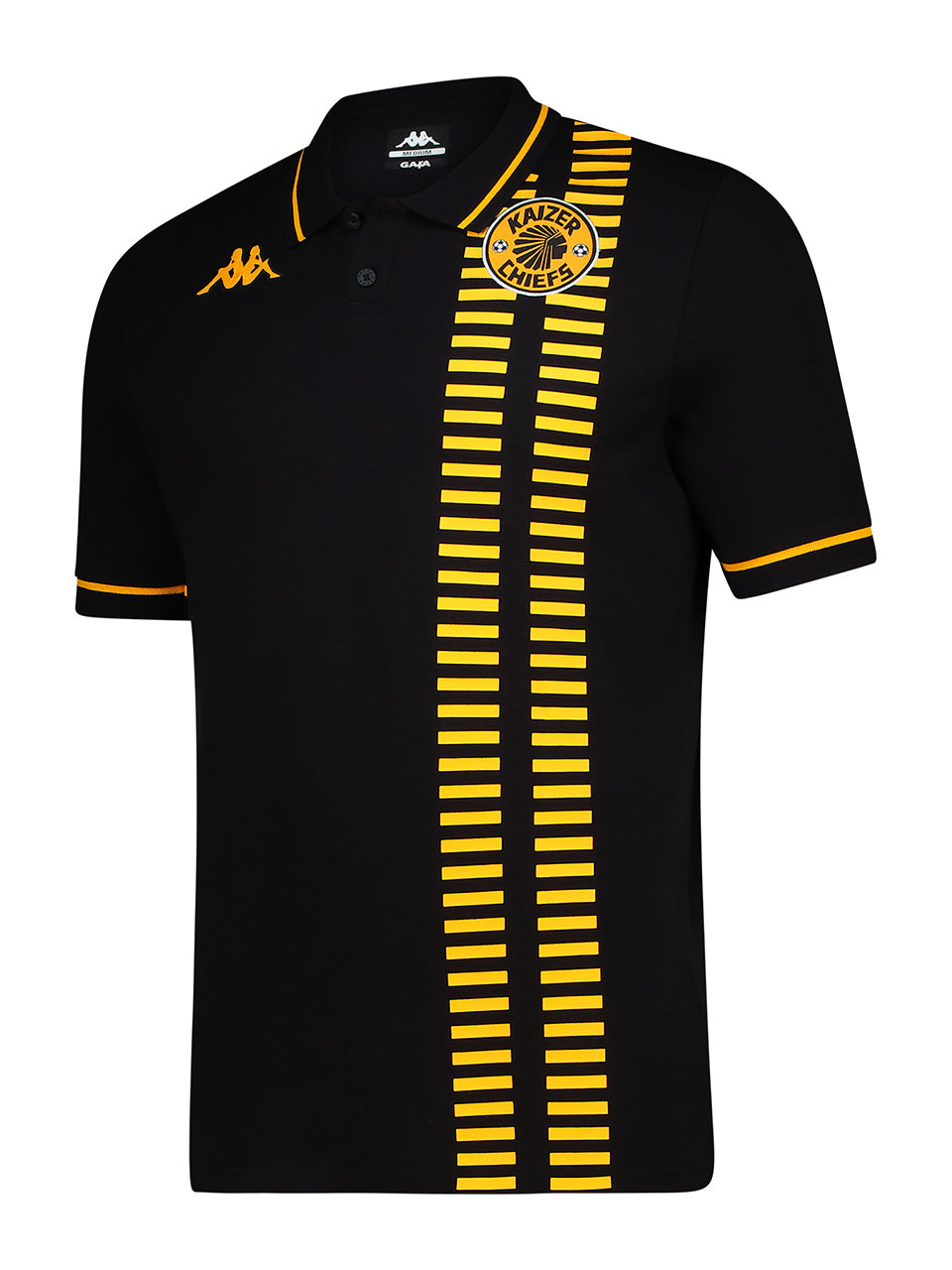 Supporters Graphic Cotton Polo - Black