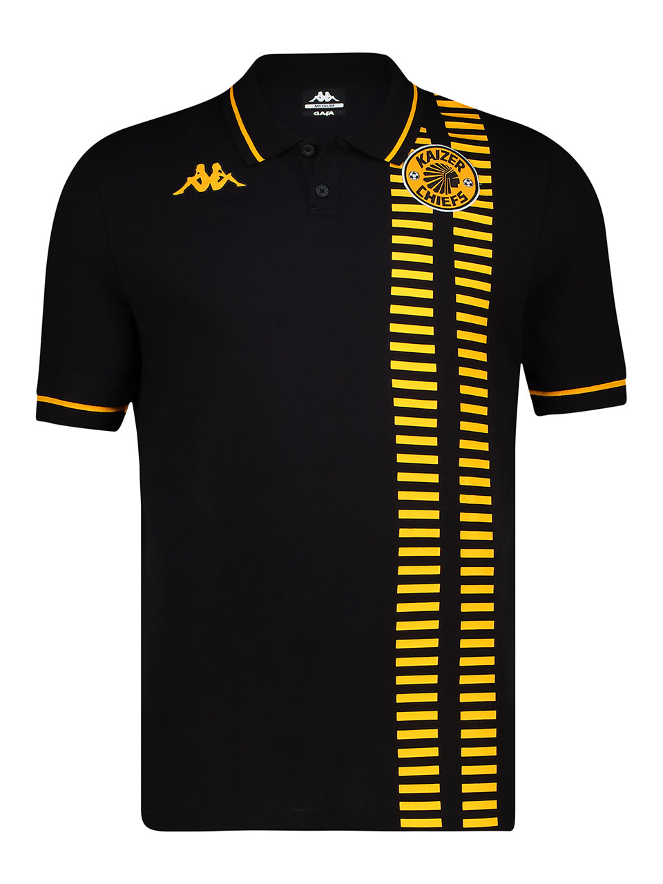 Supporters Graphic Cotton Polo - Black