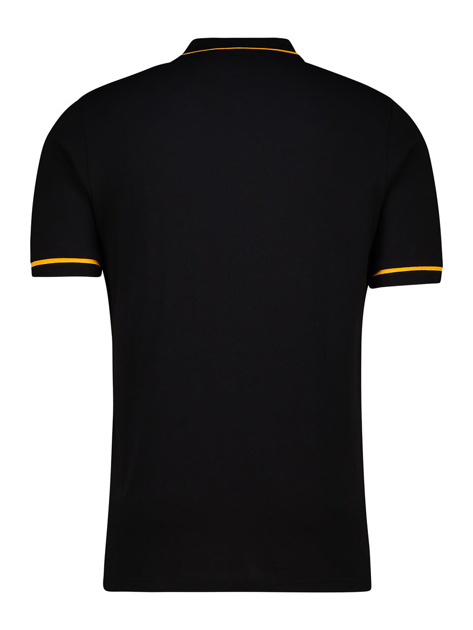 Supporters Graphic Cotton Polo - Black