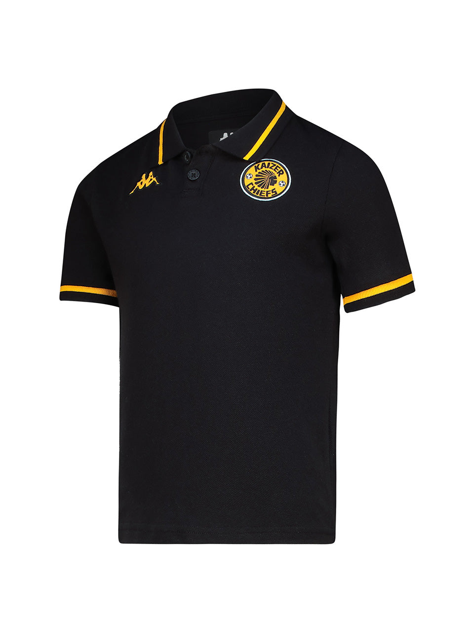 Kids Supporters Leisure Cotton Polo 1 - Black