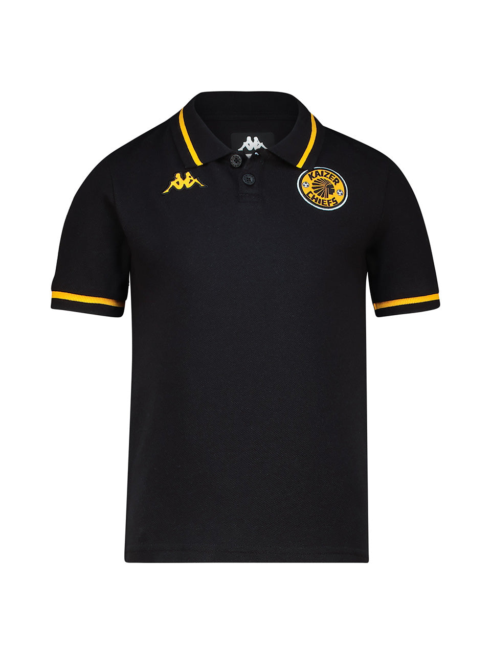 Kids Supporters Leisure Cotton Polo 1 - Black