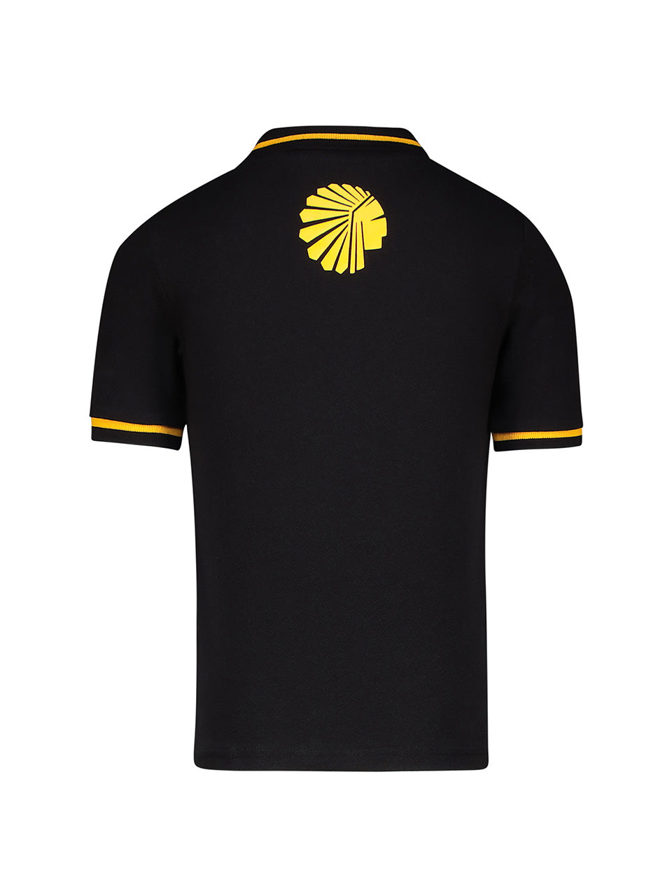 Kids Supporters Leisure Cotton Polo 1 - Black