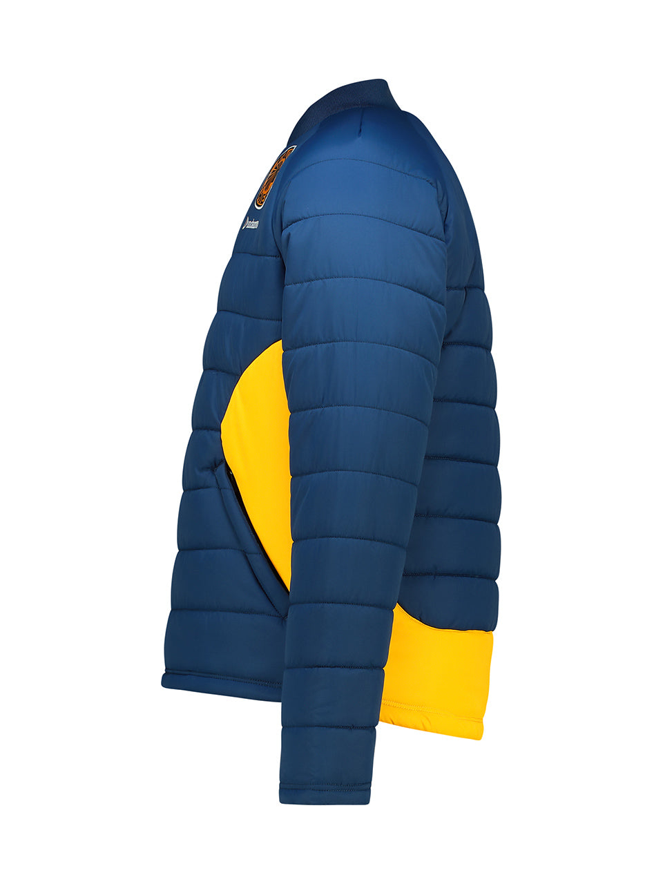 Puff Jacket - BLUE OPAL/YELLOW