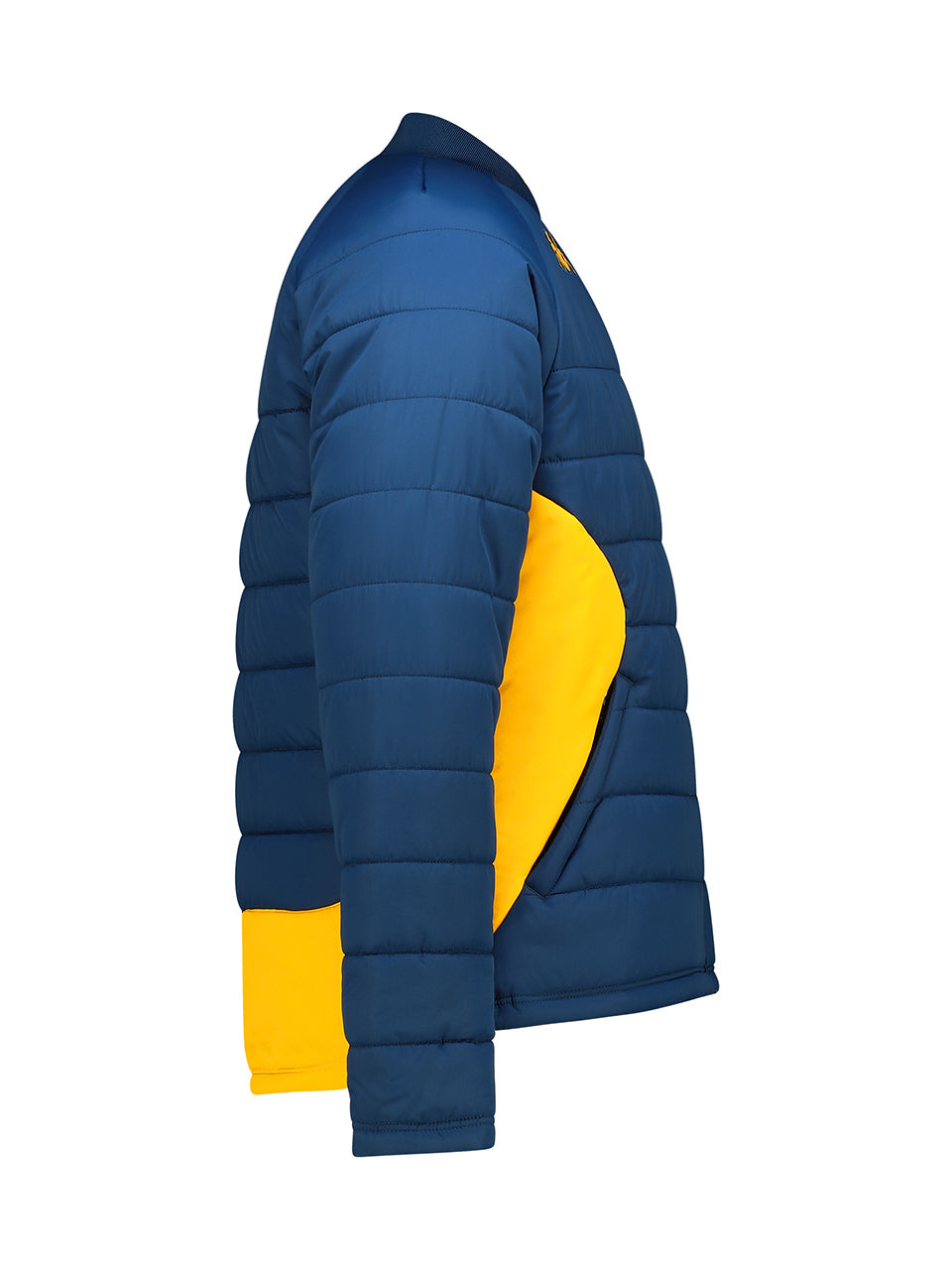 Puff Jacket - BLUE OPAL/YELLOW