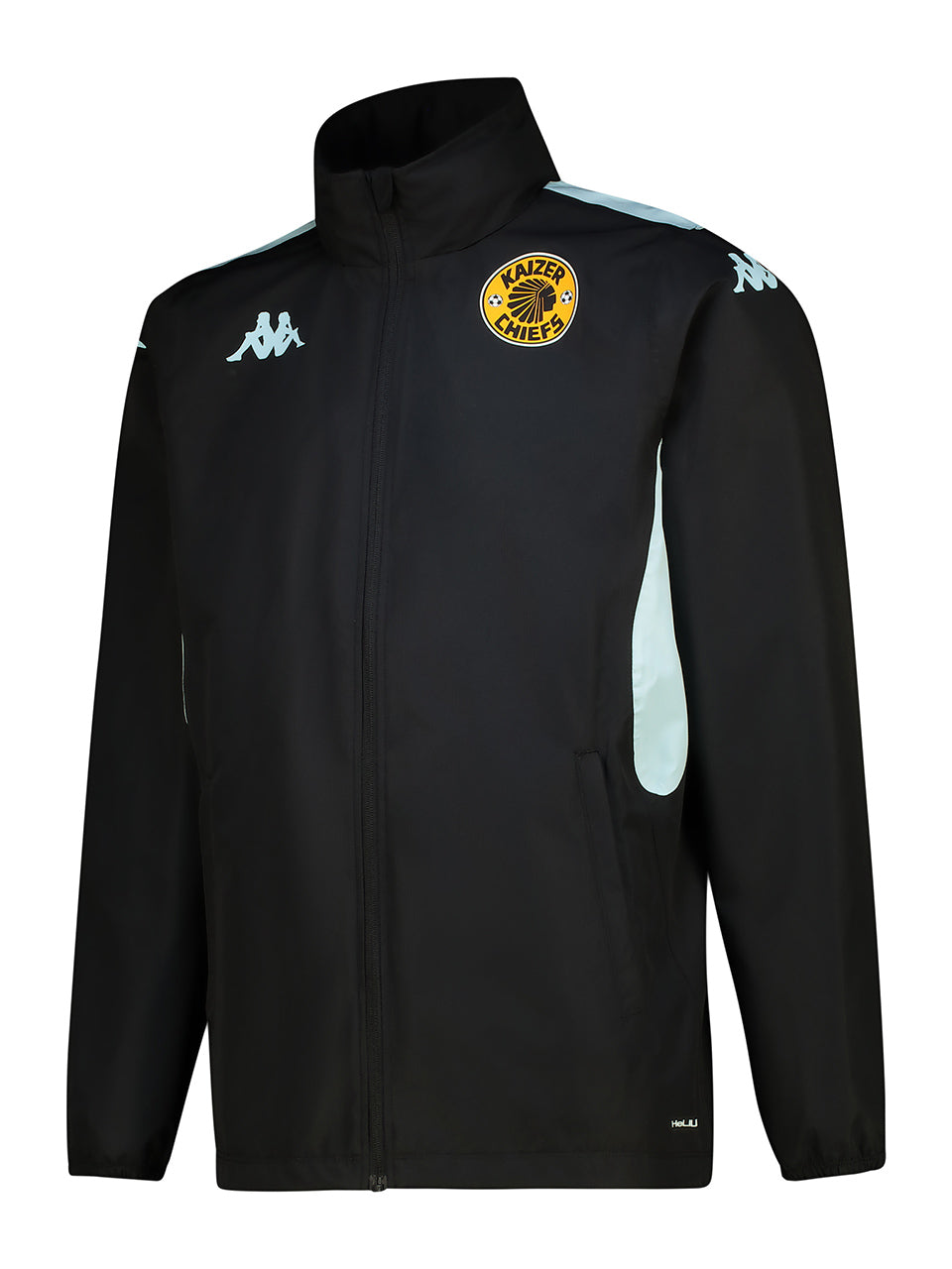 Rain Jacket - BLACK/AZURE RETREAT