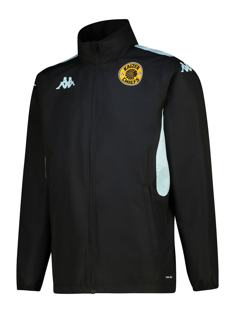 Rain Jacket - BLACK/AZURE RETREAT