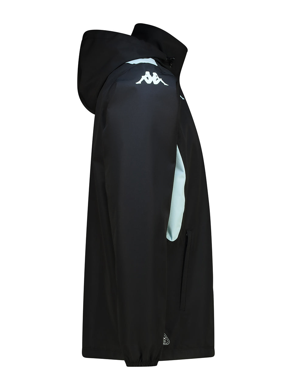 Rain Jacket - BLACK/AZURE RETREAT