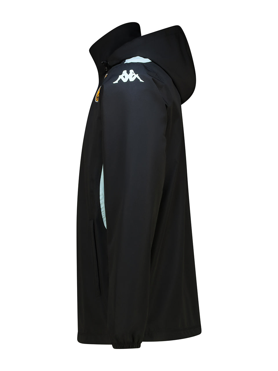 Rain Jacket - BLACK/AZURE RETREAT