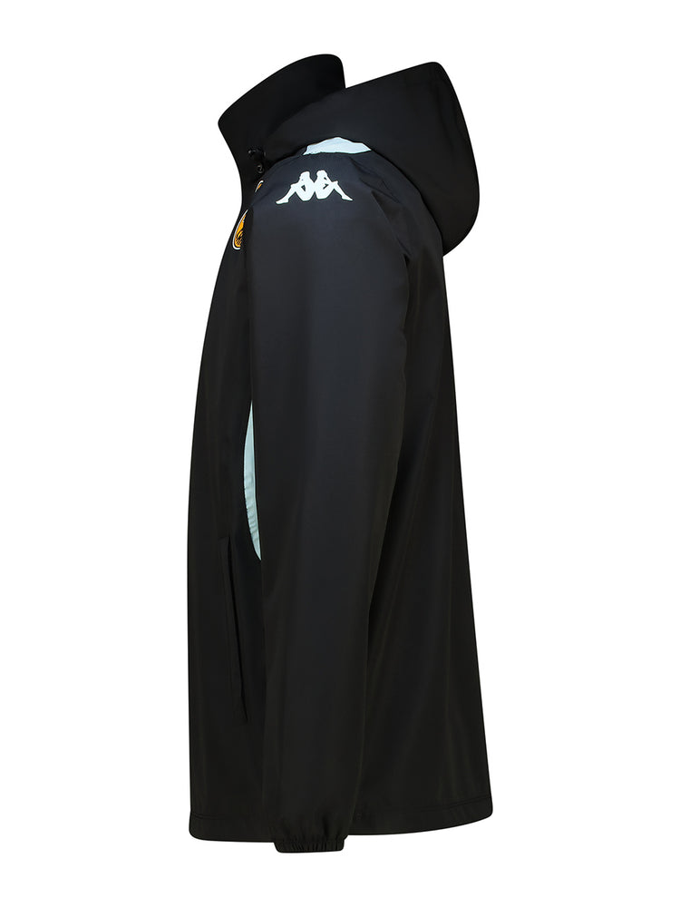 Rain Jacket - BLACK/AZURE RETREAT