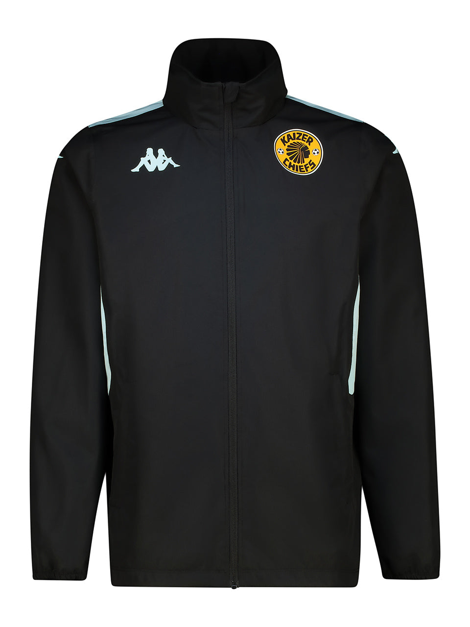 Rain Jacket - BLACK/AZURE RETREAT