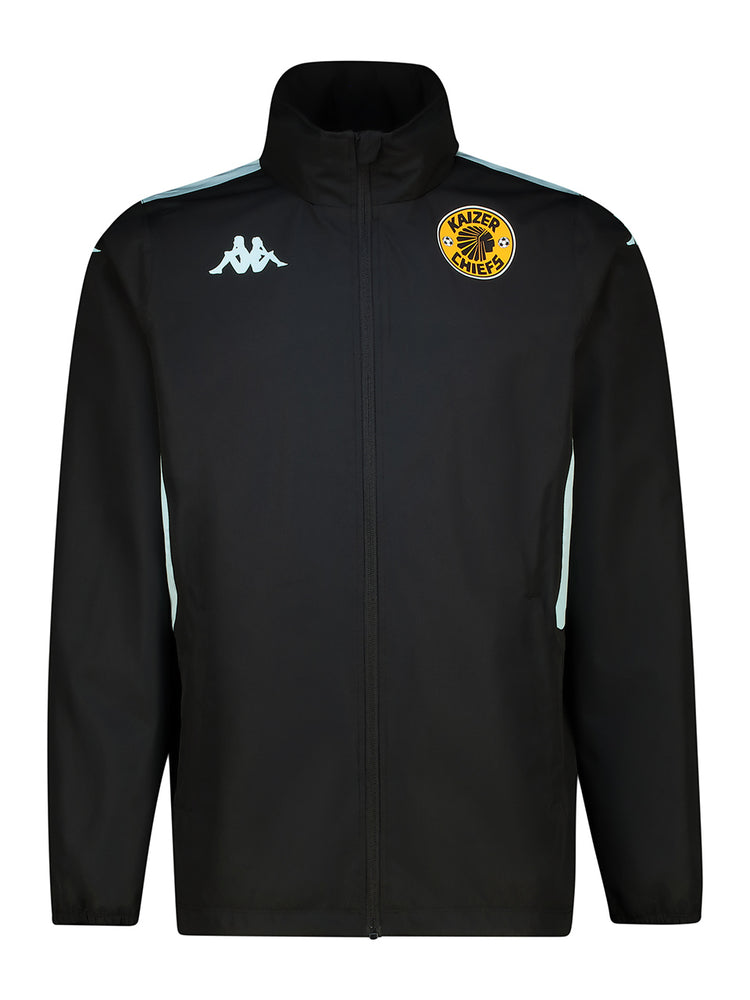 Rain Jacket - BLACK/AZURE RETREAT