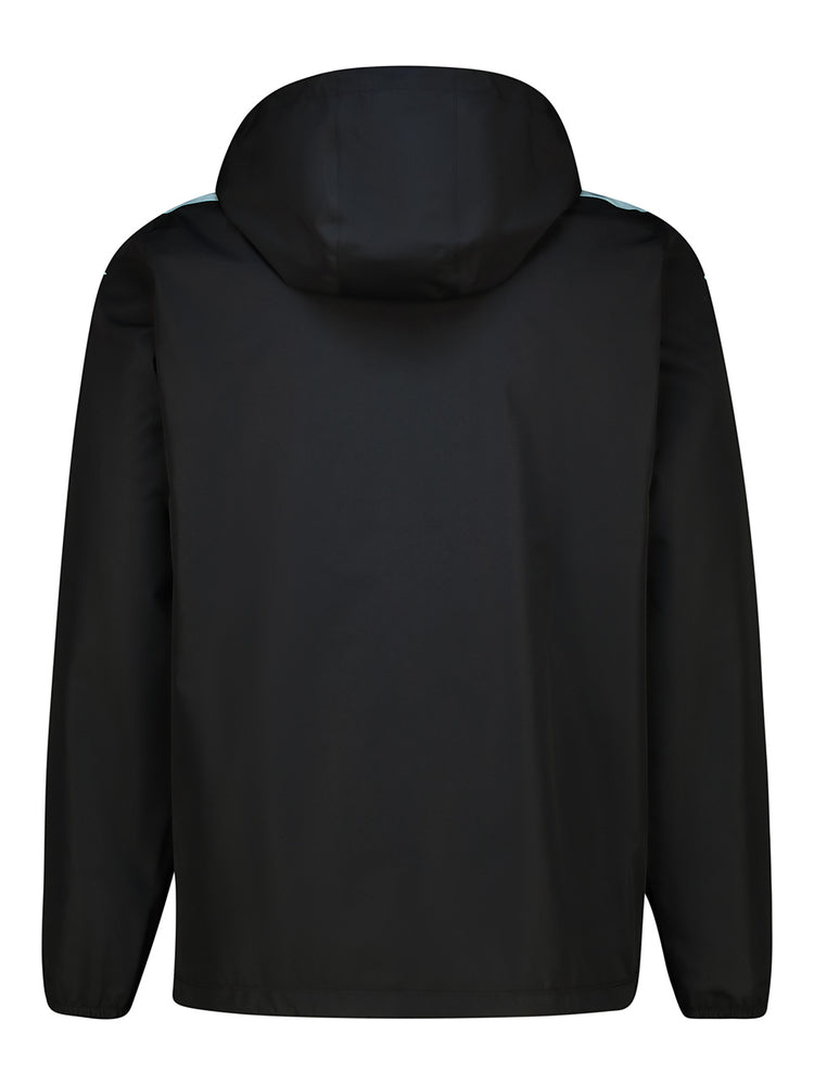 Rain Jacket - BLACK/AZURE RETREAT
