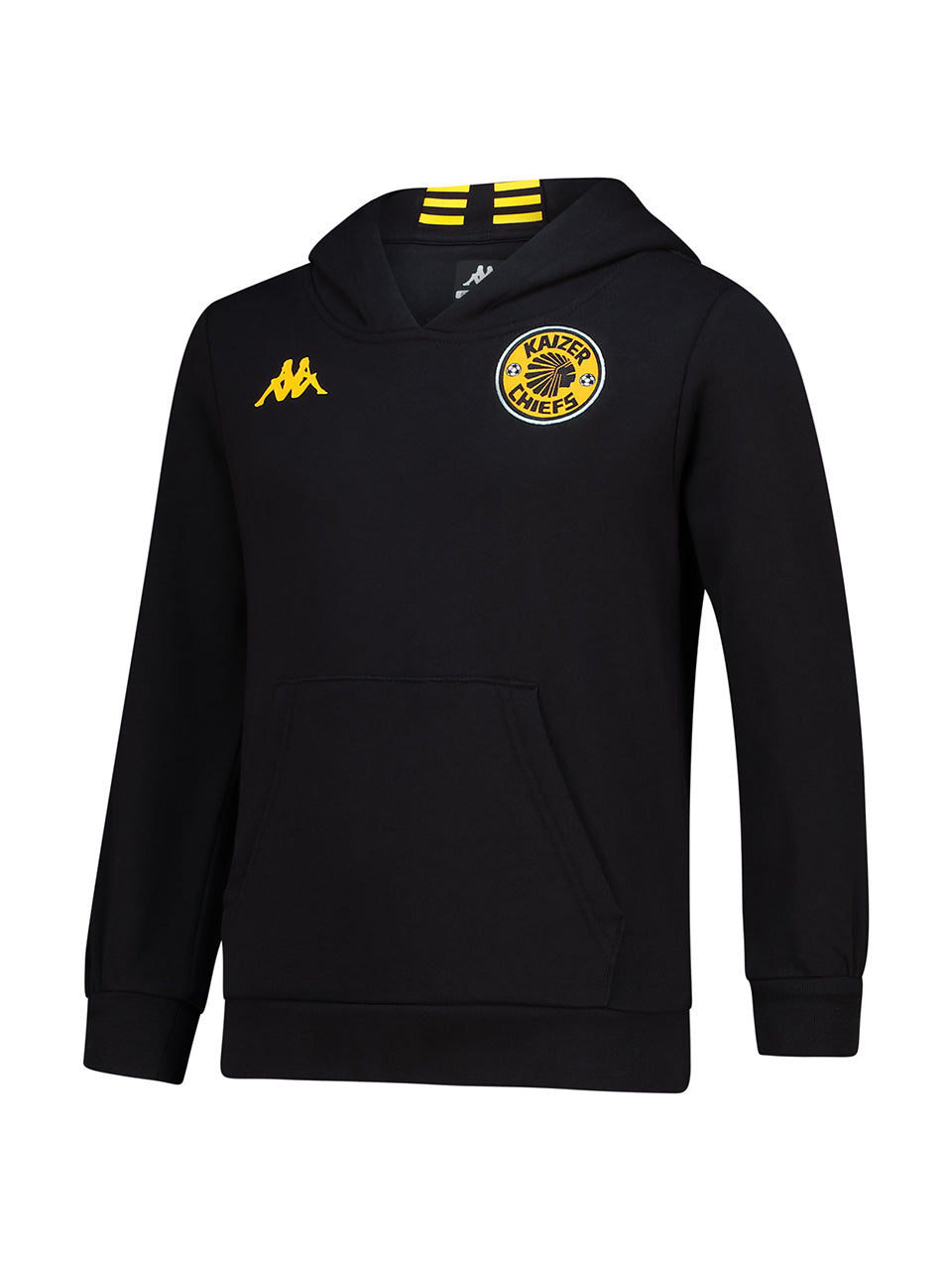 Kids Supporters Graphic Hoodie  - Black