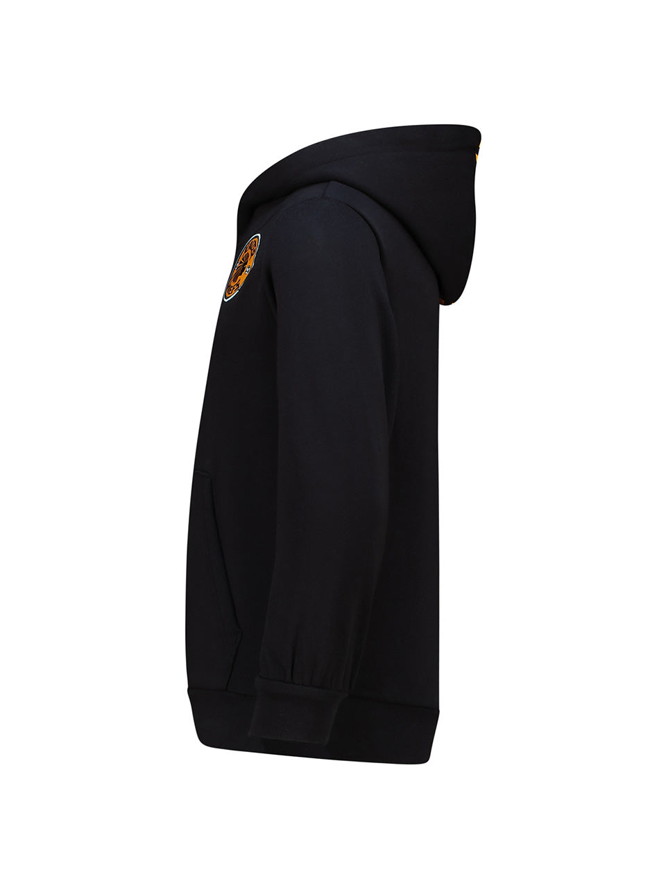Kids Supporters Graphic Hoodie  - Black