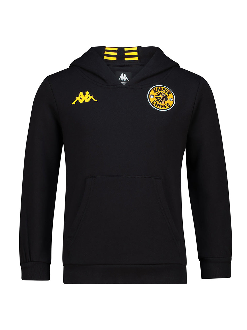 Kids Supporters Graphic Hoodie  - Black