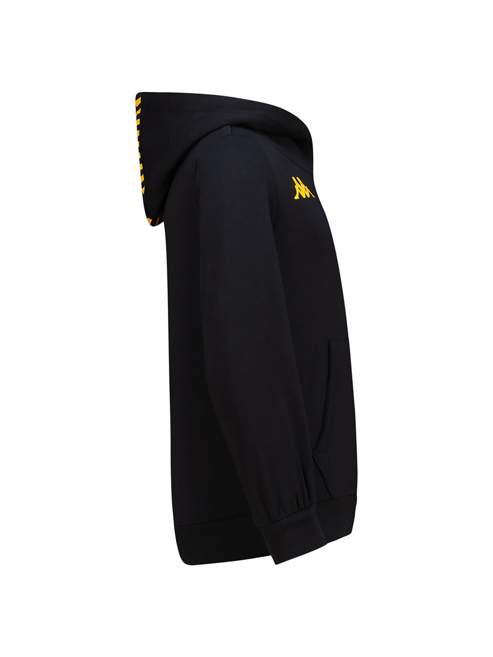 Kids Supporters Graphic Hoodie  - Black