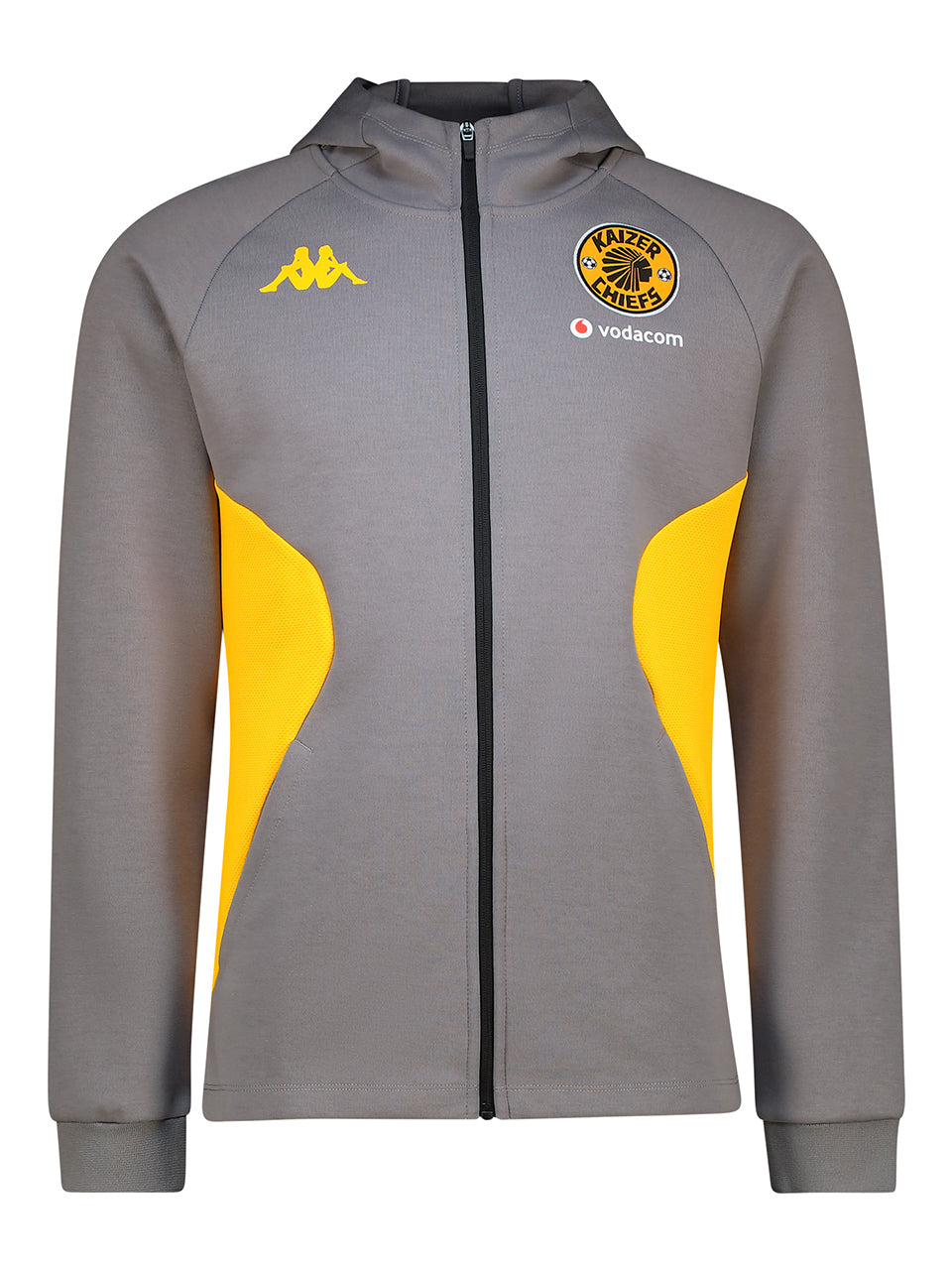 Leisure Hoodie - GREY/YELLOW