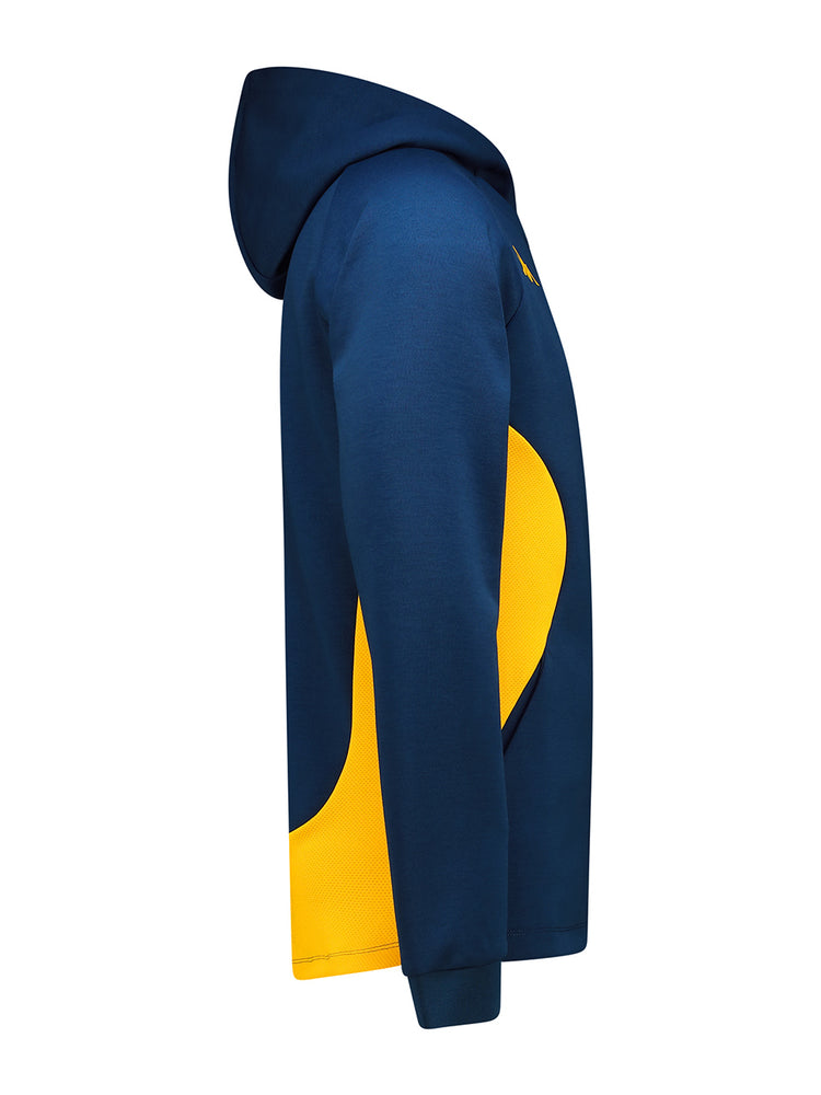 Leisure Hoodie - BLUE OPAL/YELLOW SPO