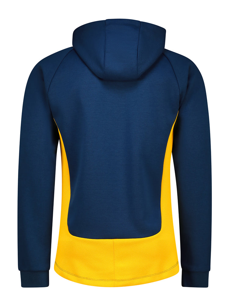 Leisure Hoodie - BLUE OPAL/YELLOW SPO