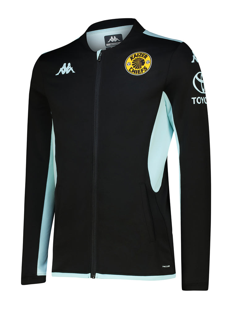 Training Full Zip - BLACK/AZURE RETREAT
