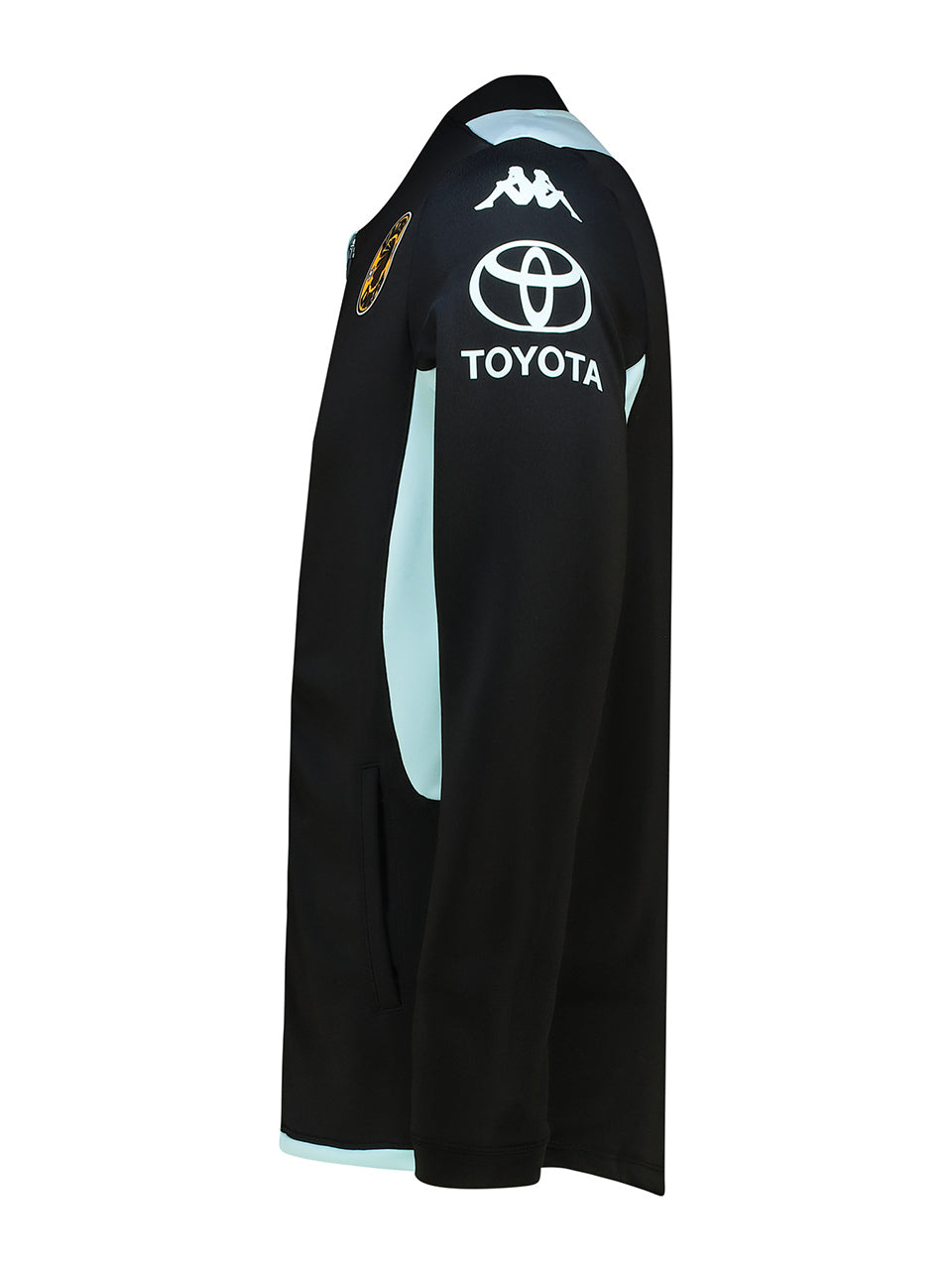 Training Full Zip - BLACK/AZURE RETREAT
