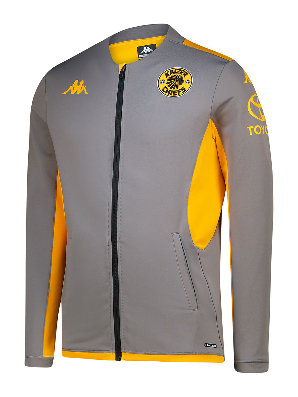 Training Full Zip 2026/27 - GREY/YELLOW