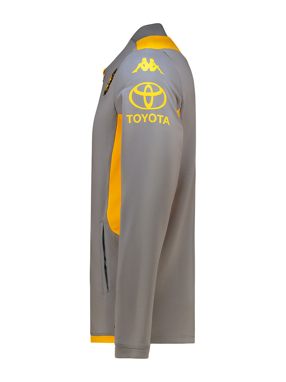 Training Full Zip 2026/27 - GREY/YELLOW
