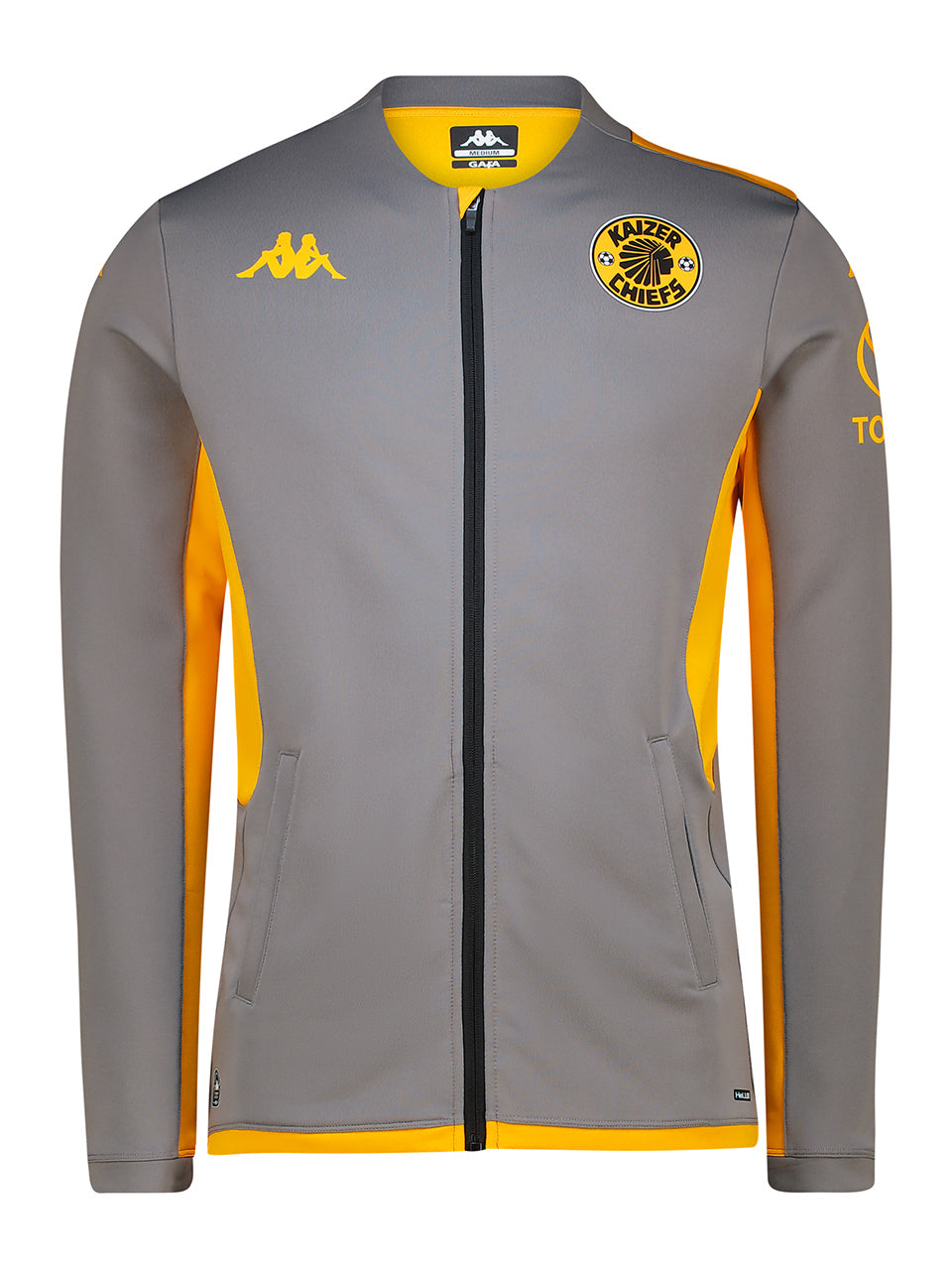 Training Full Zip 2026/27 - GREY/YELLOW